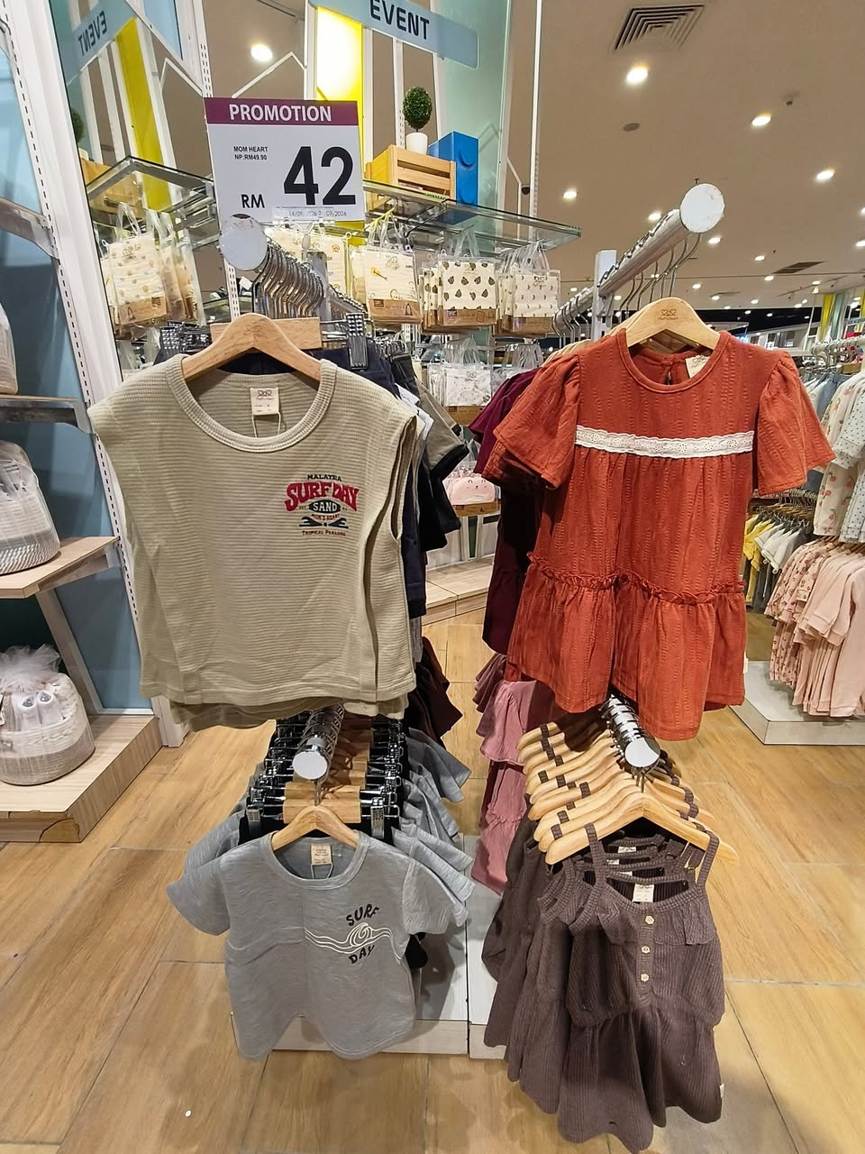 Mom's Heart clothing at RM42