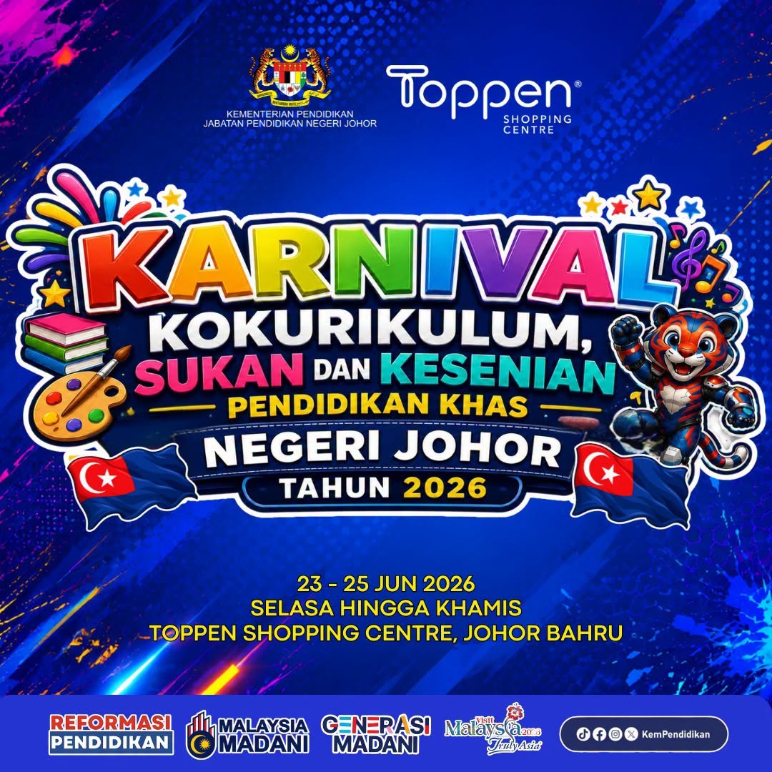 Karnival KSK Pendidikan Khas Returns to Toppen on 23 to 25 June 2026