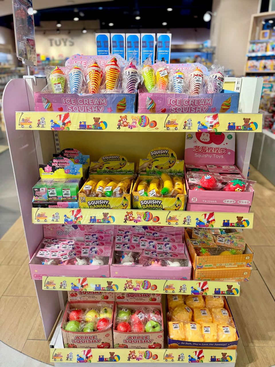 Squishy Toys at Tebrau City: RM7.90,RM14.90 Cute Stress Relievers