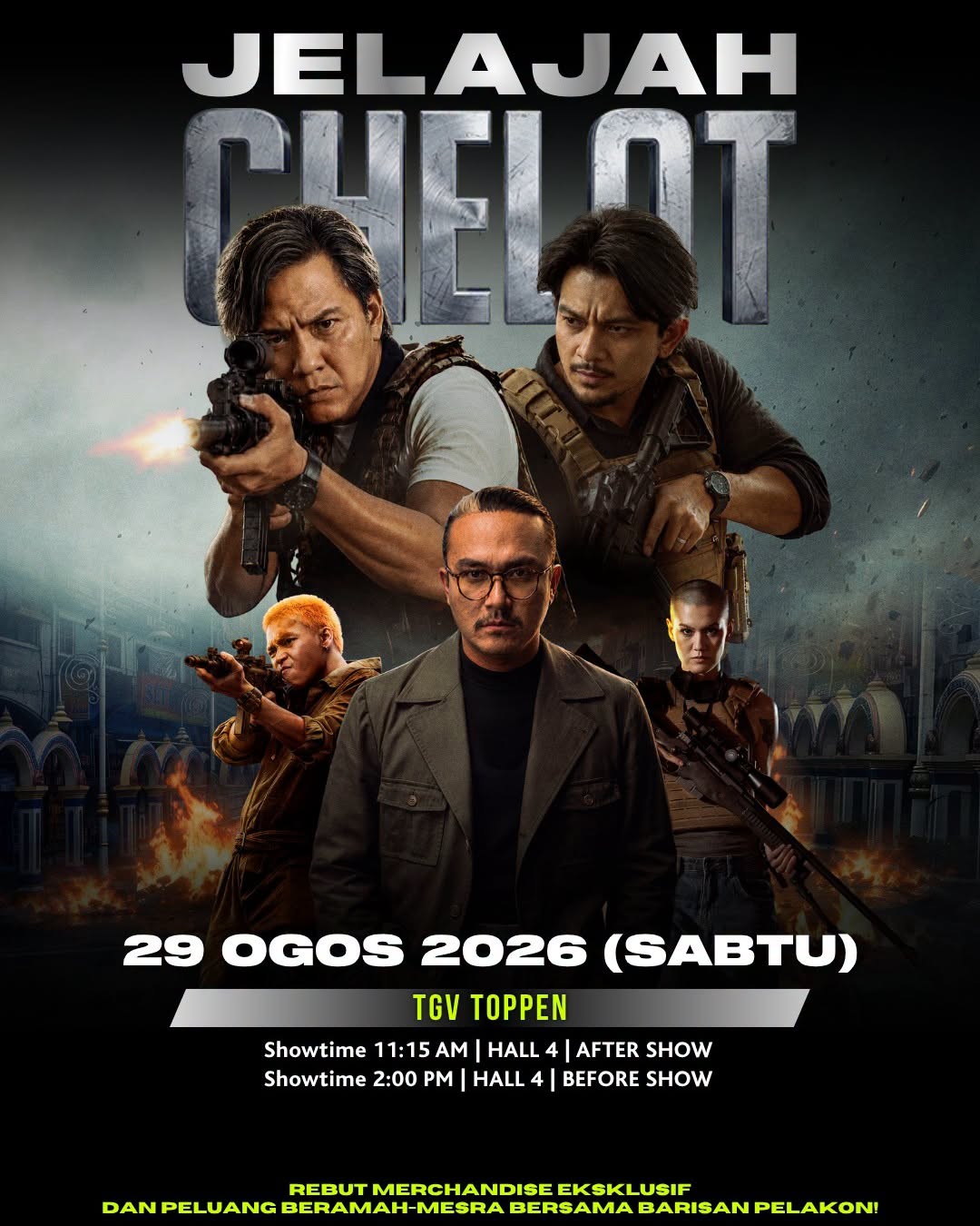 Jelajah Chelot at TGV Toppen on 29 August 2026