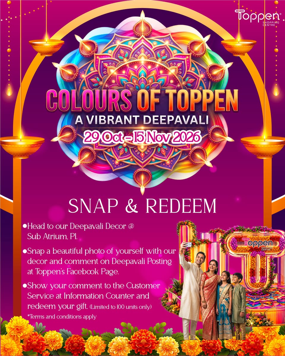 Toppen Deepavali Snap and Redeem