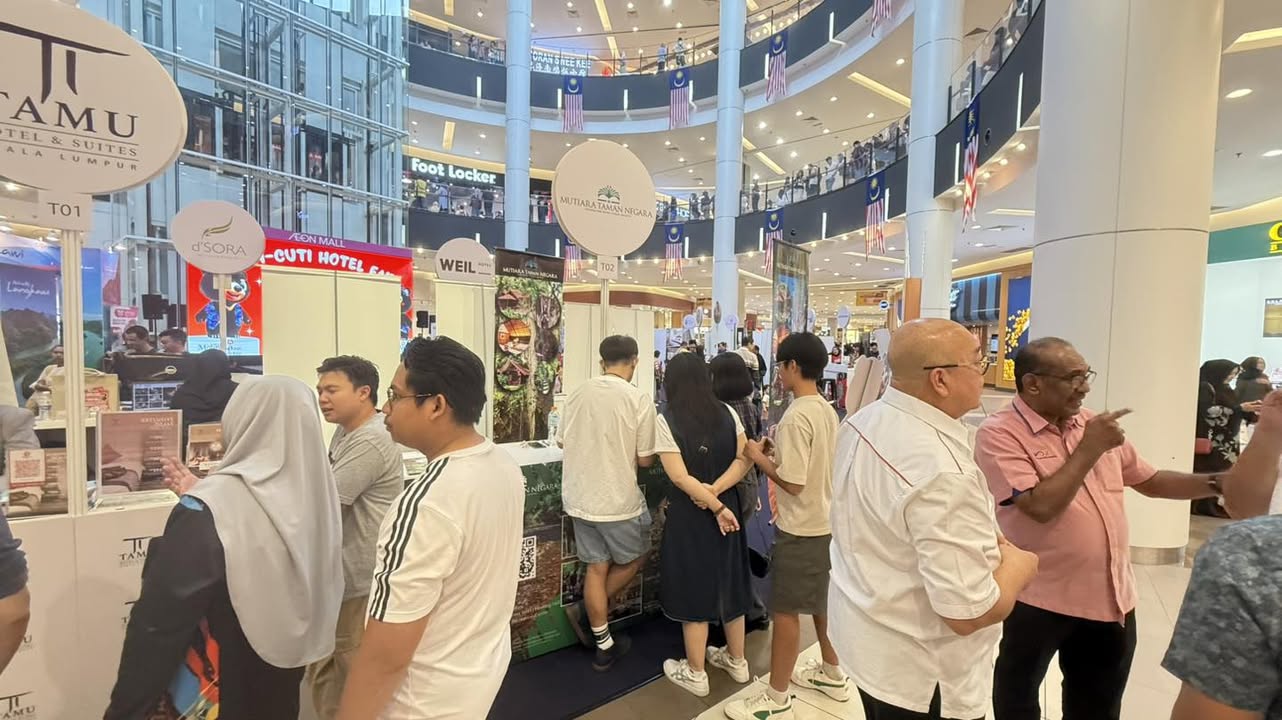 Families and friends enjoying the engaging activities at the MAH Tourism Fair