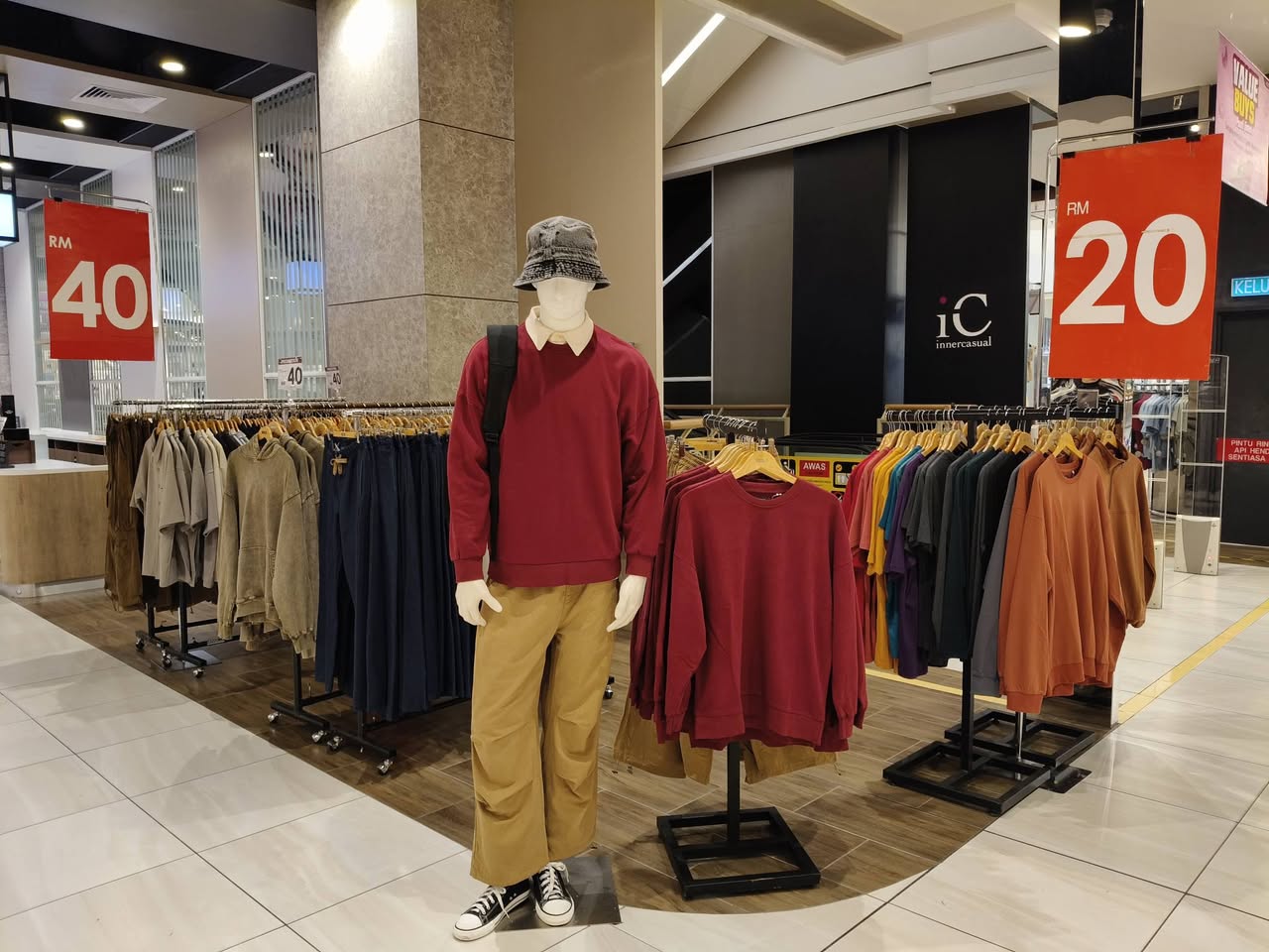 Men's Goggles Fair at Tebrau City Offers Apparel from RM20 and RM40