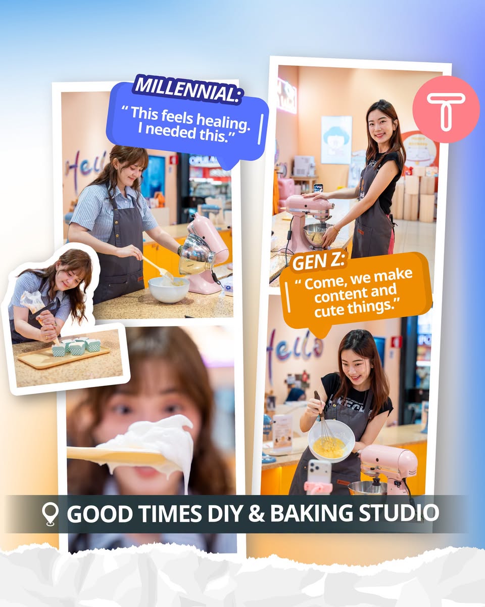 Good Times DIY and Baking Studio cupcake decorating