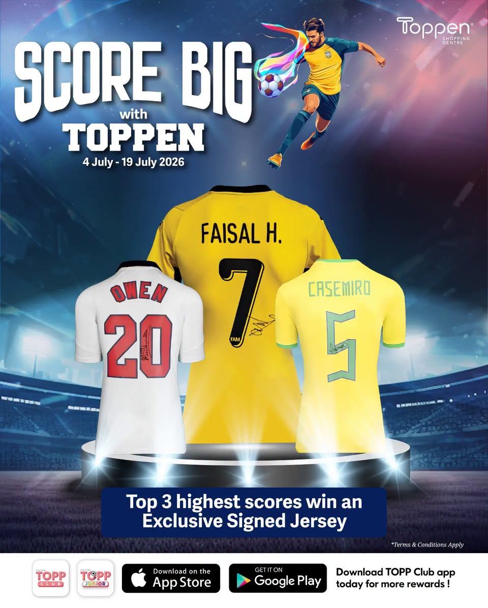 Signed football jerseys from Faisal Halim, Casemiro, and Michael Owen