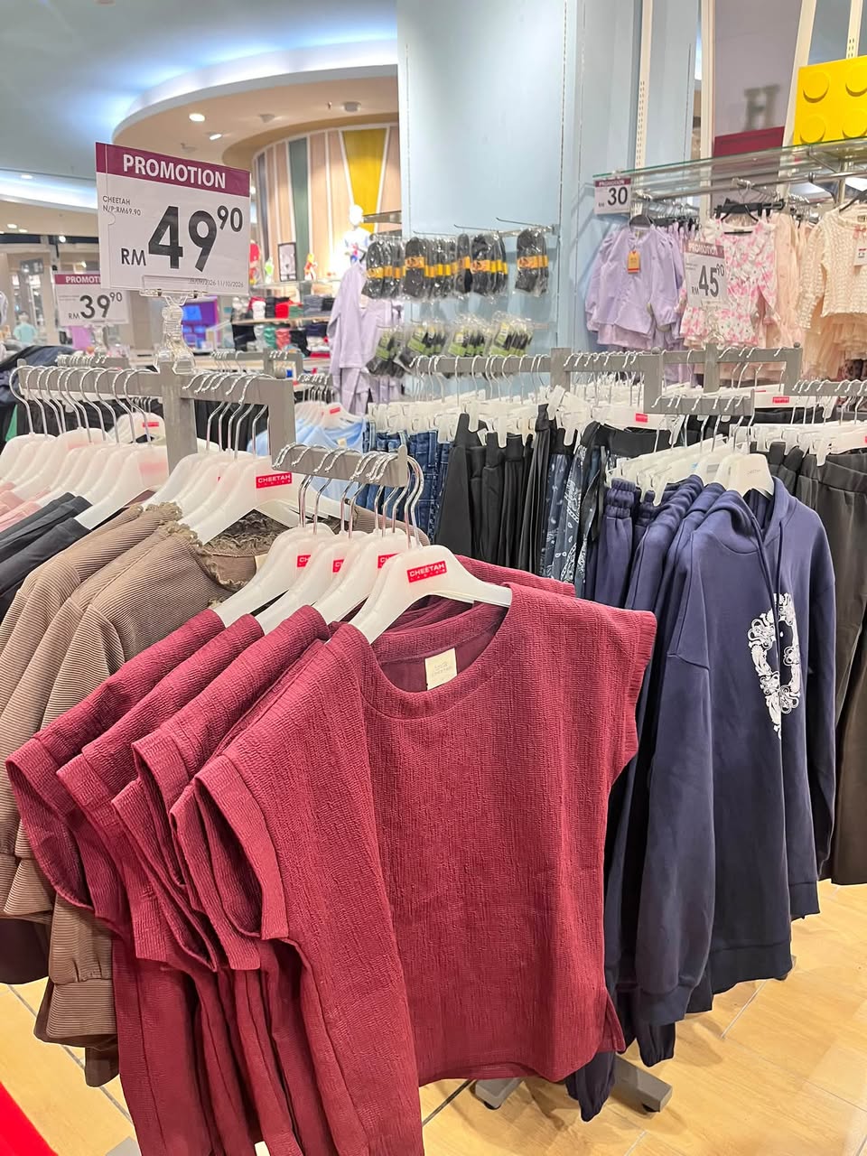 CHEETAH clothing at Aeon Tebrau City