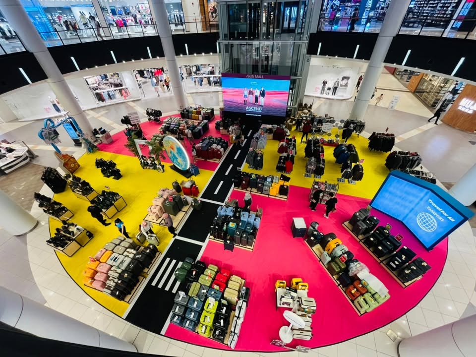 Travel For All Event at AEON Tebrau City: Luggage and Travel Essentials Sale