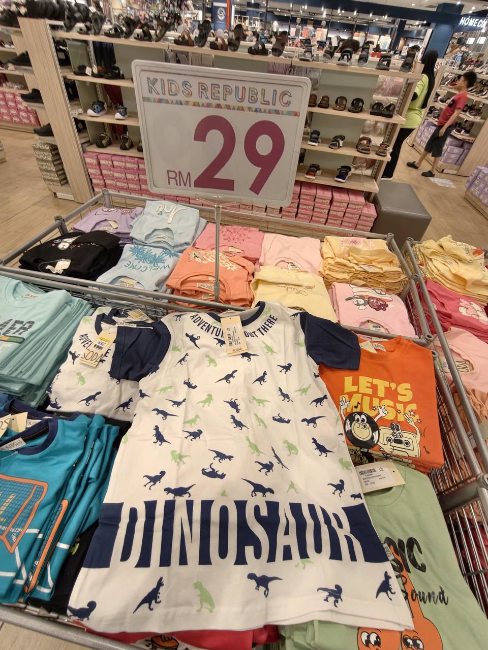 Kids Republic dinosaur print tops