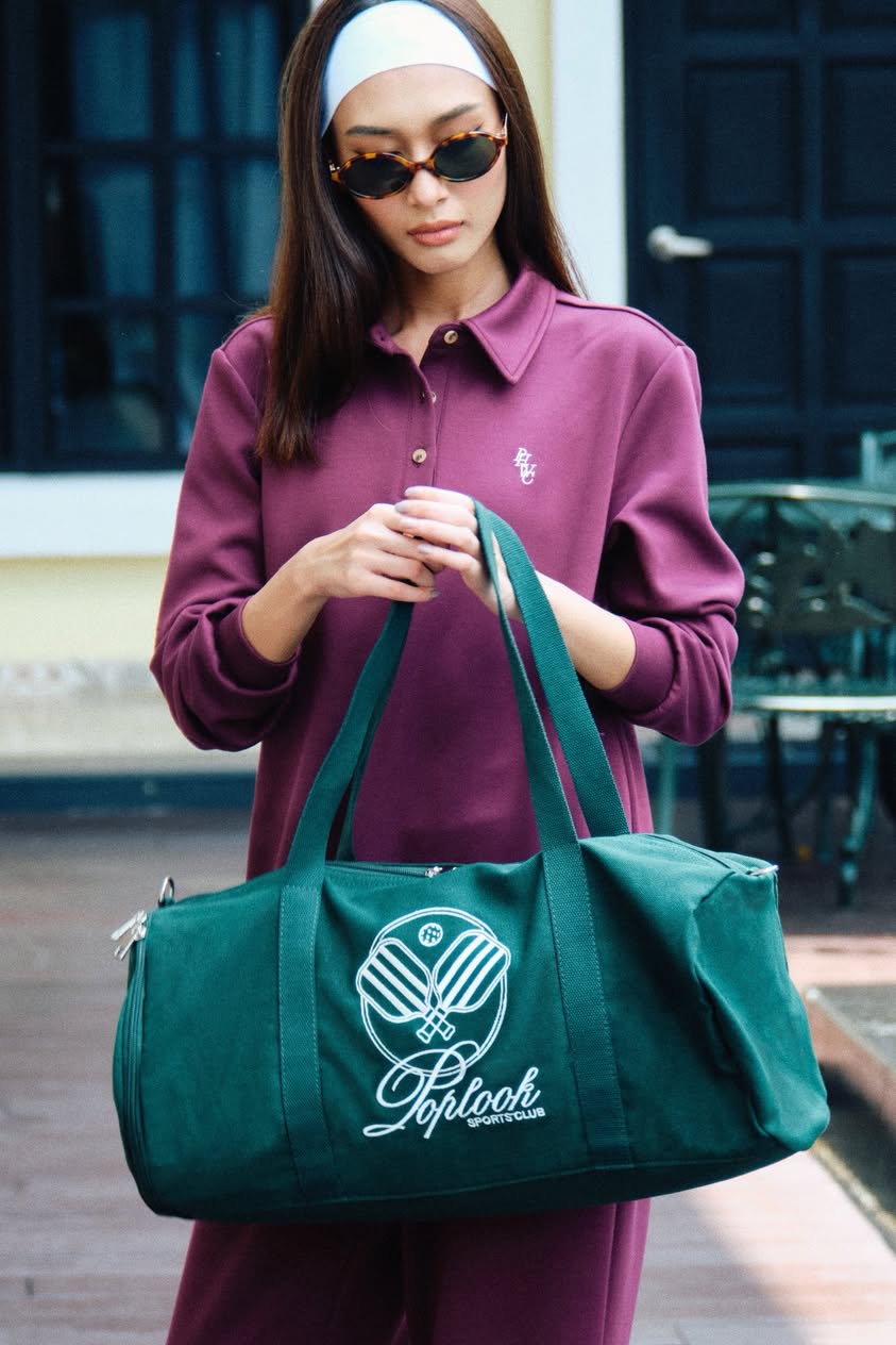 Close-up of elegant apparel showcasing Poplook's clean lines