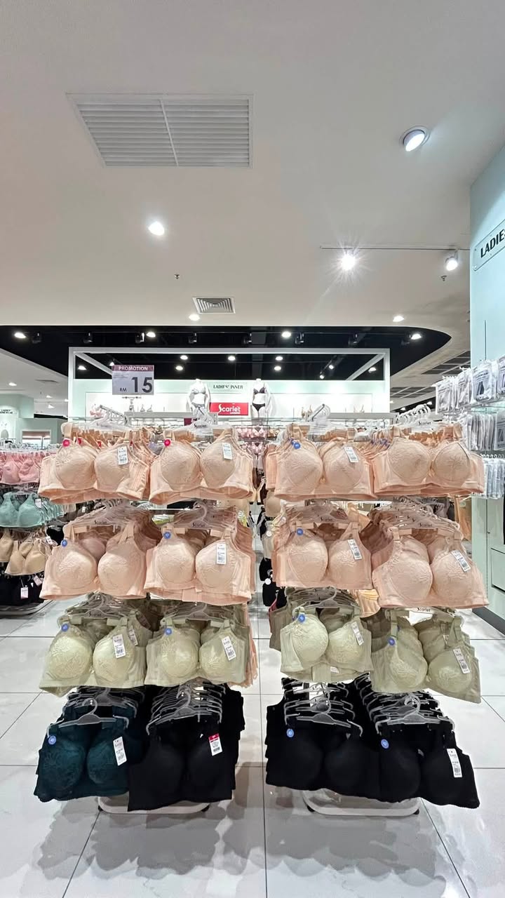 Inner Department Merdeka Sale: 15% Off Bras, scarleteen at RM19