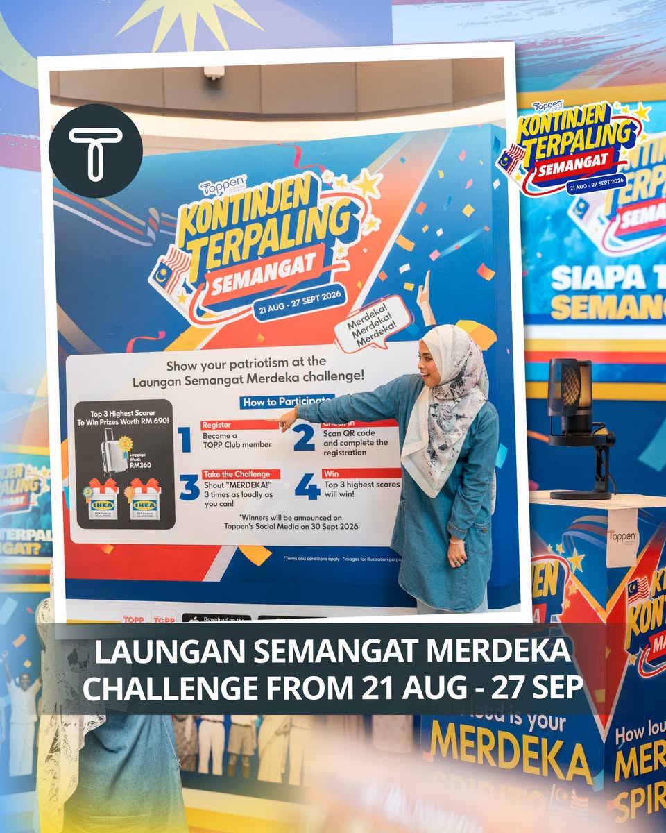 Lauangan Semangat Merdeka Challenge at Toppen