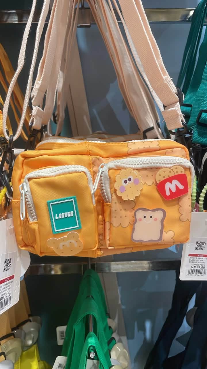 LADDER yellow crossbody bag