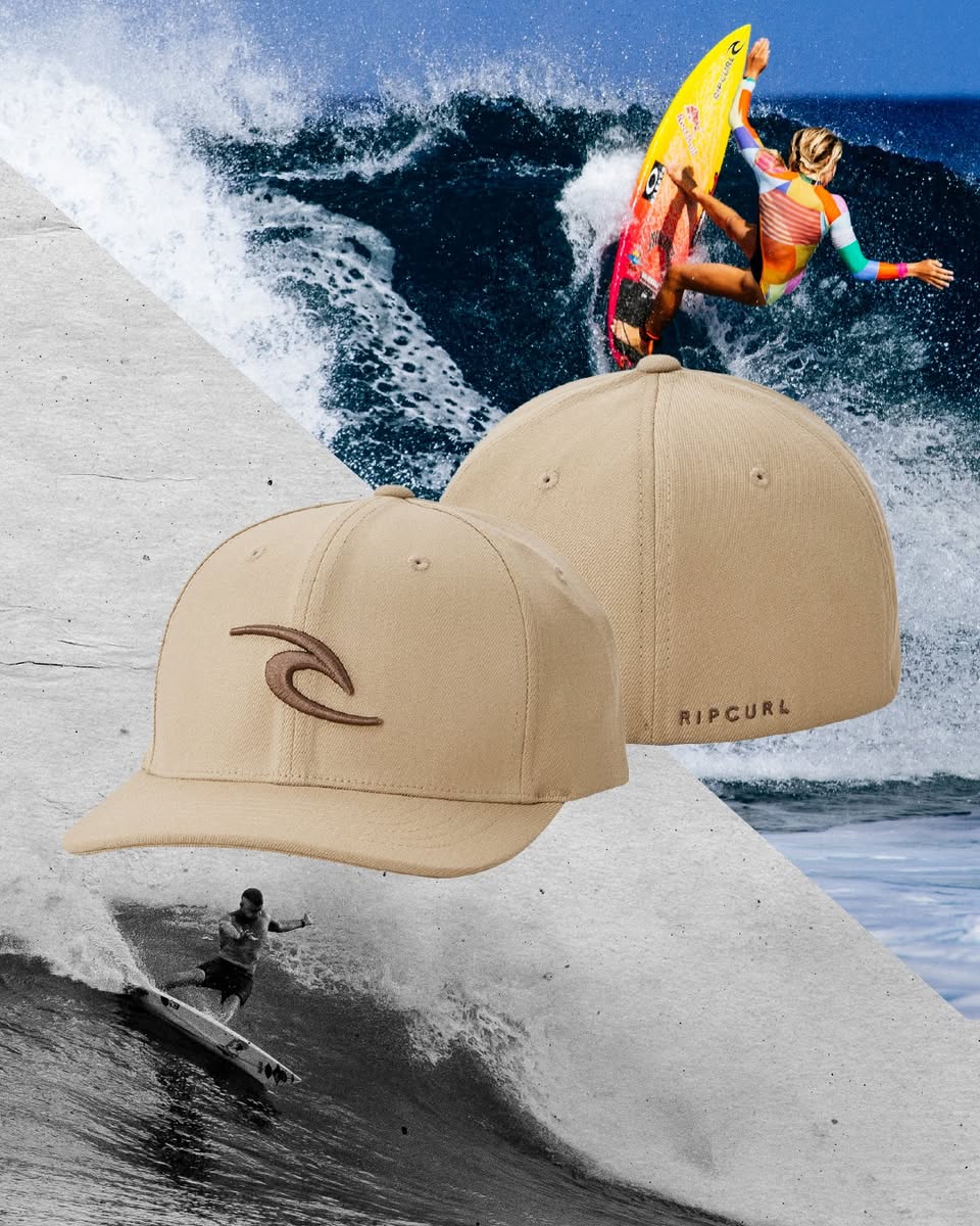 An exciting visual featuring Rip Curl branded products, inviting customers to explore special deals.