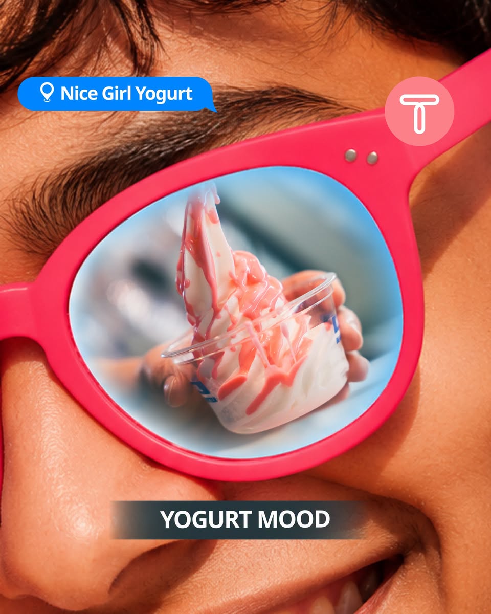 Nice Girl Yogurt soft serve at TOPPEN festival