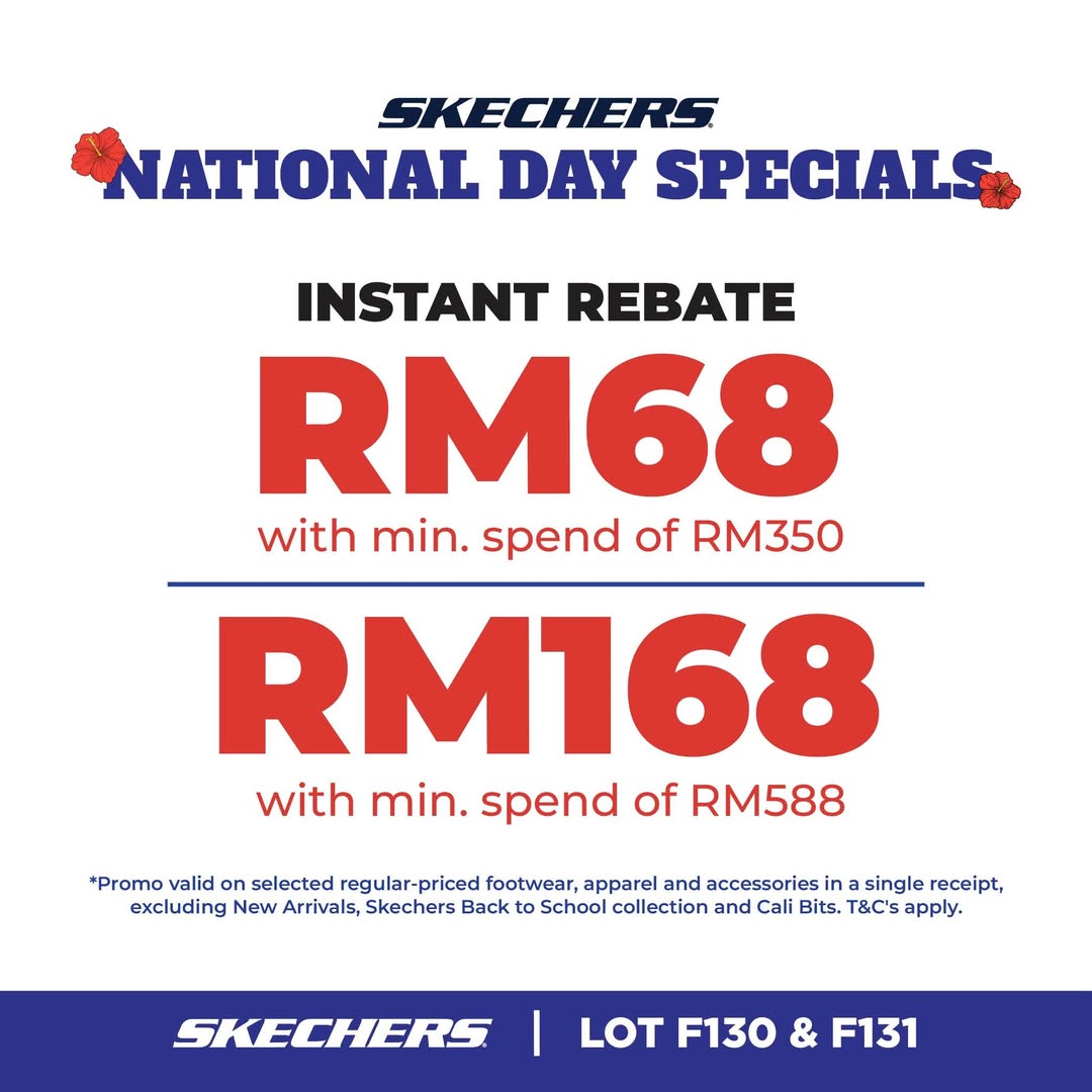 Skechers Merdeka Sale Promotion Graphic