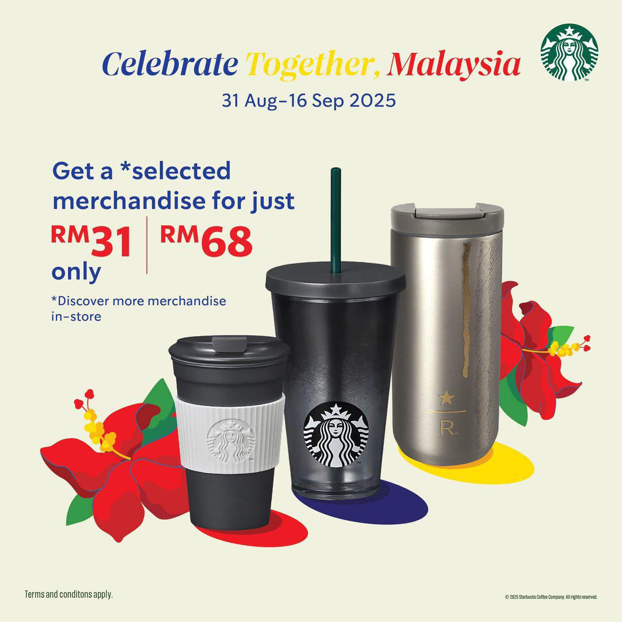 Starbucks Merdeka Celebration Promotion Image 1