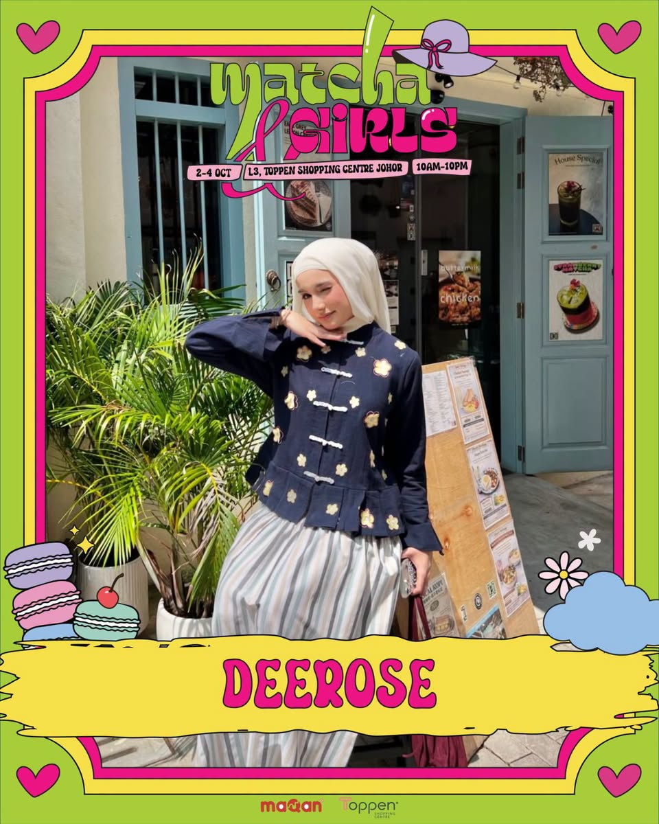 Deerose at Matcha & Girls, Toppen Shopping Centre