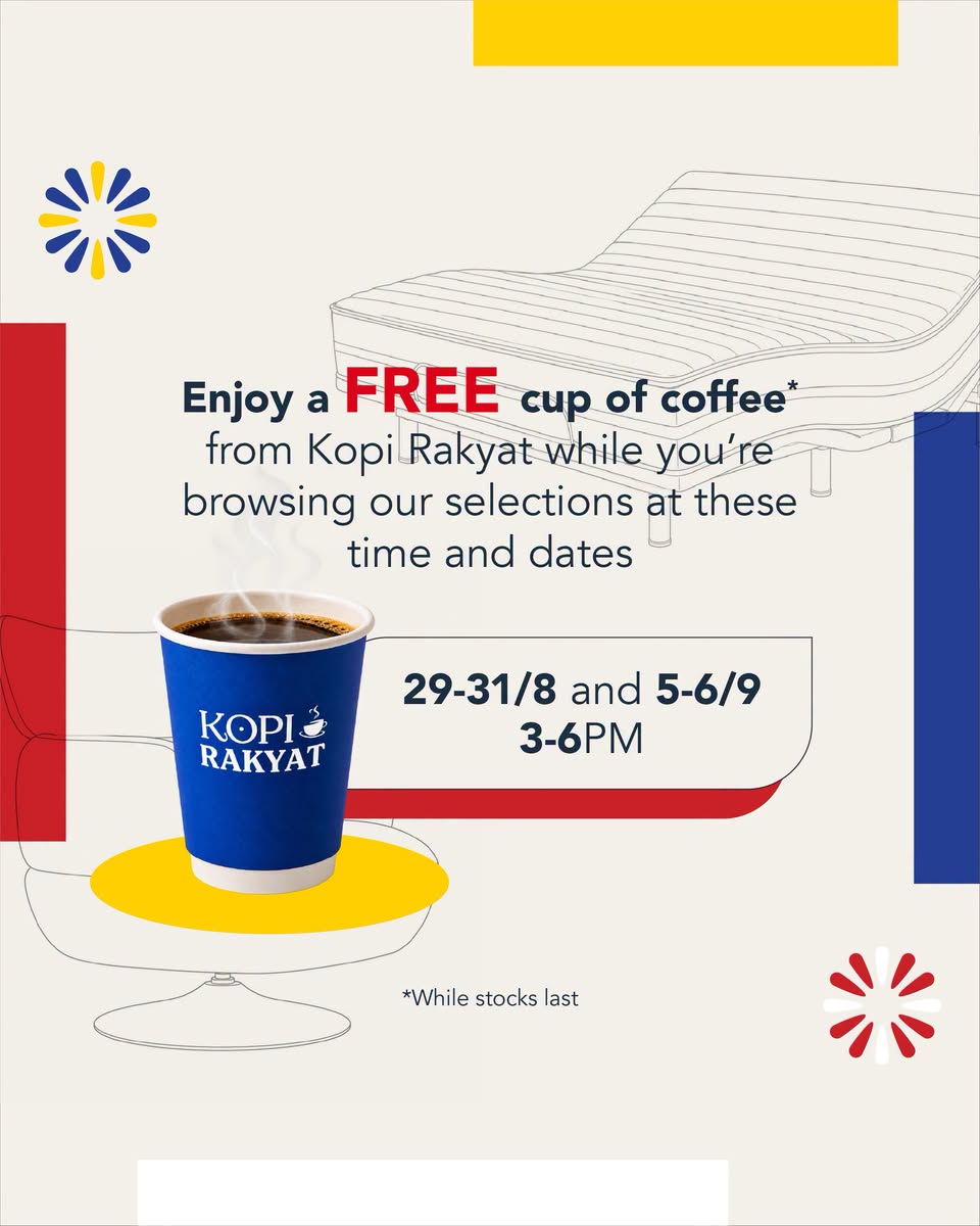 Kopi Rakyat free coffee promotion at MAJUHOME Experience