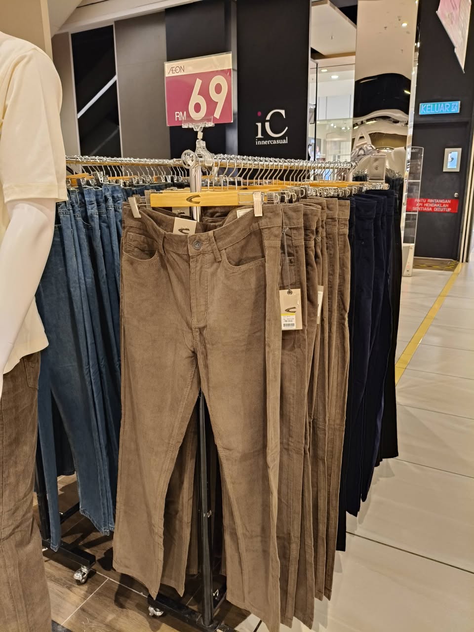AEON trousers and pants at Tebrau City