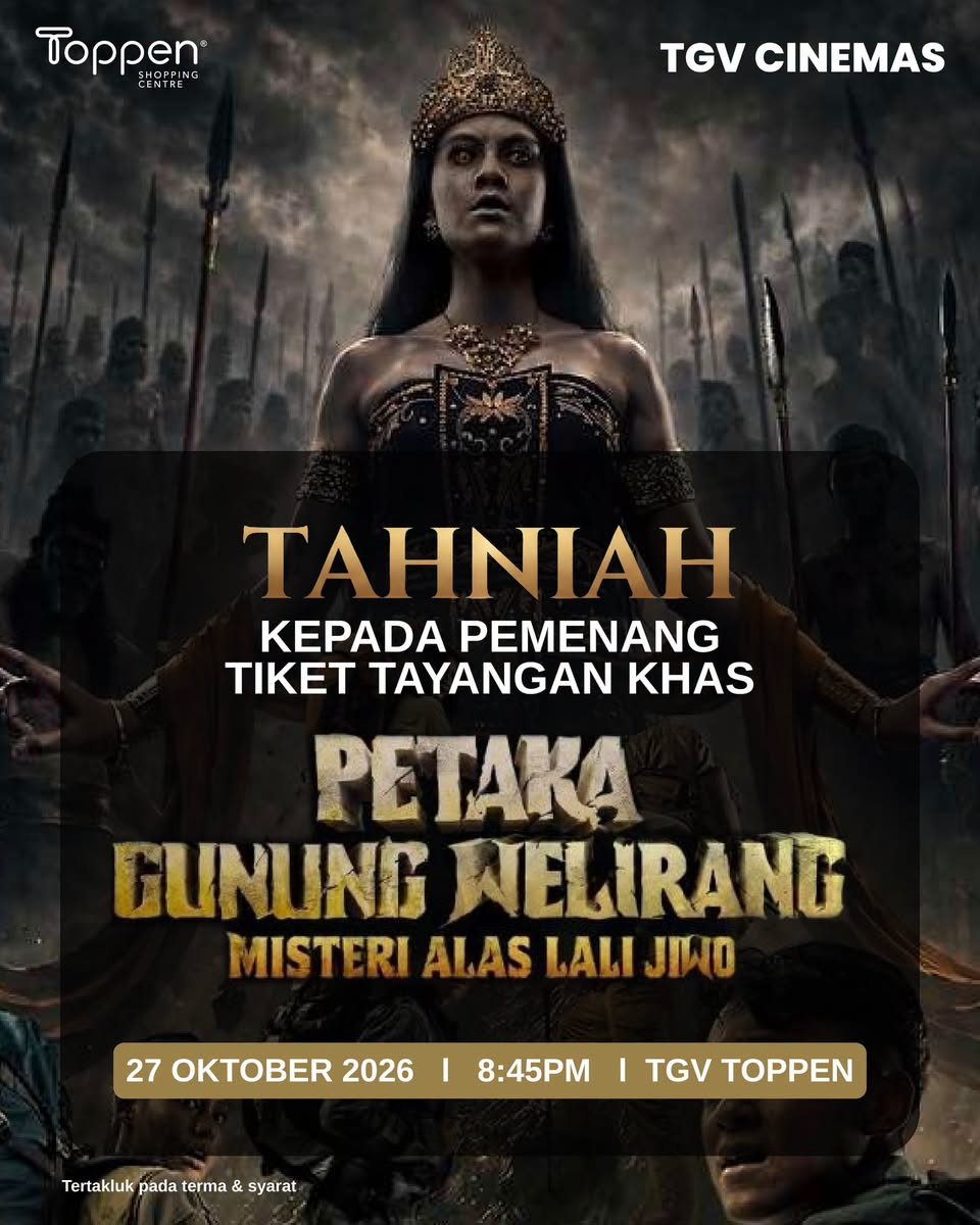 Toppen Announces Winners of Petaka Gunung Welirang Special Screening