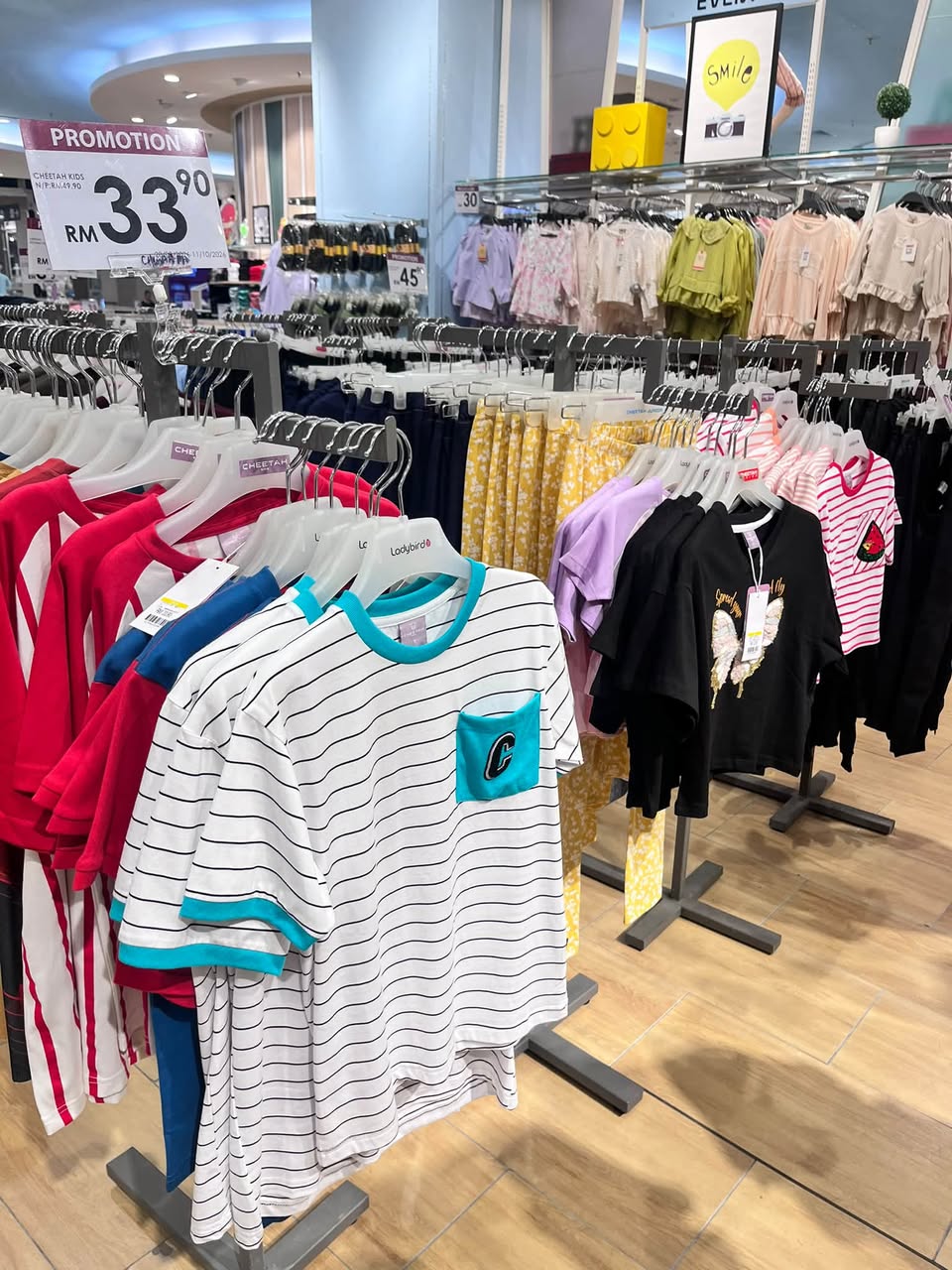 CHEETA KIDS children's clothing at Aeon Tebrau City