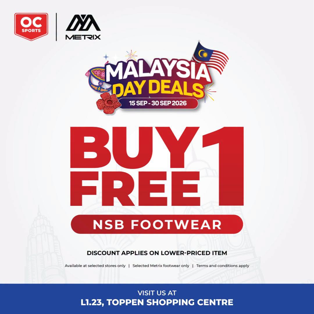 Metrix NSB footwear buy 1 free 1 at OC Sports