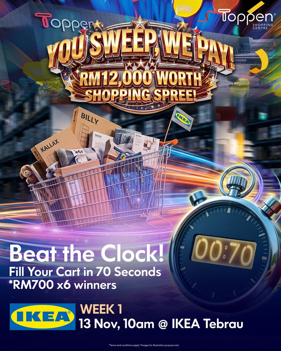 IKEA Tebrau shopping spree event