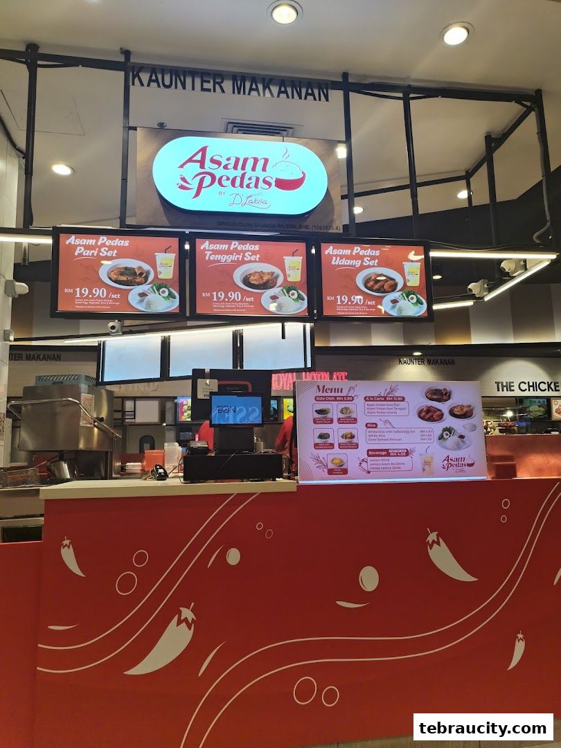 ASAM PEDAS BY D LAKSA AEON MALL TEBRAU CITY