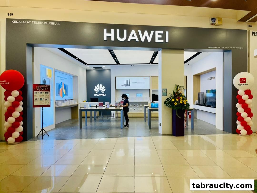 HUAWEl Authorized Experience Store_AEON Mall Tebrau City