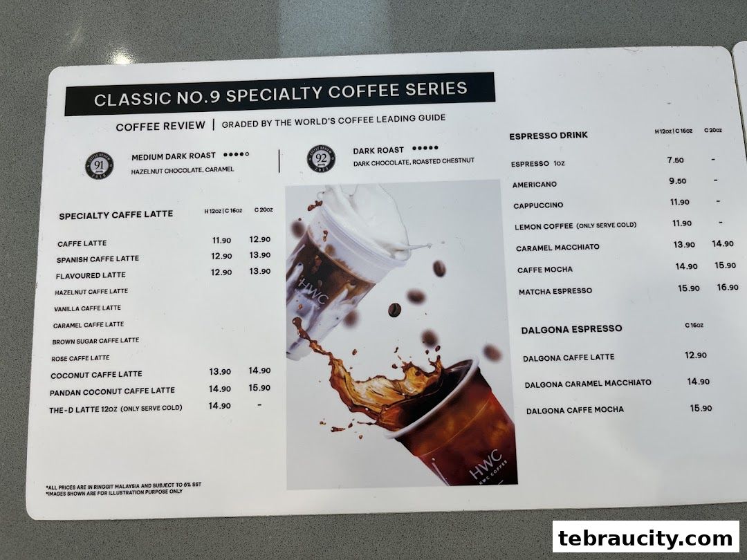 HWC Coffee - AEON MALL Tebrau City