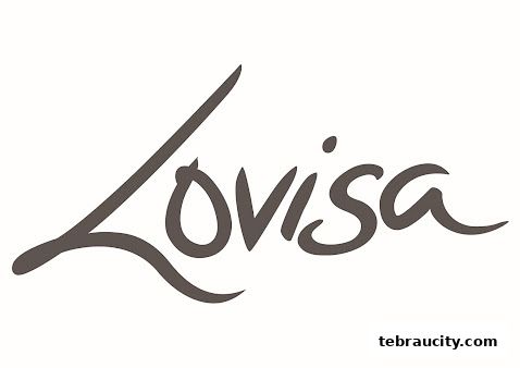 The Lovisa logo in a stylish, cursive font on a white background.