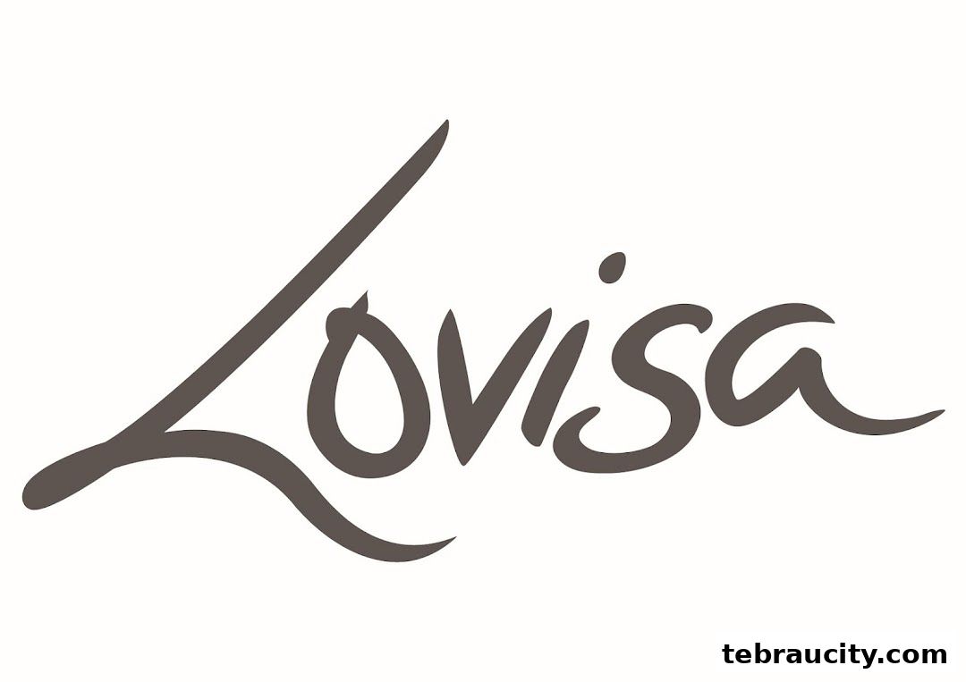 The Lovisa logo in a stylish, cursive font on a plain background.