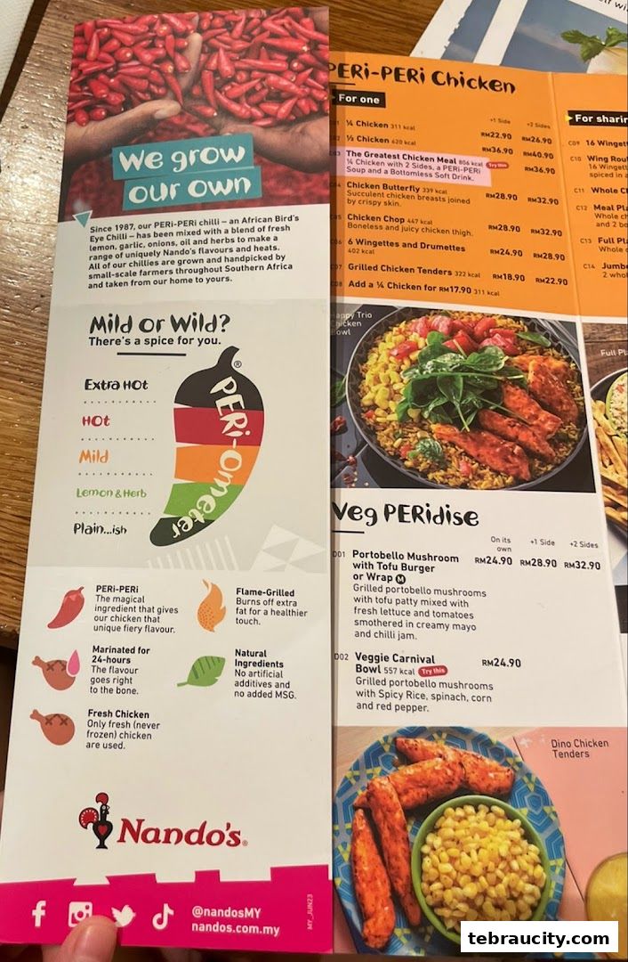 Nandos AEON Tebrau City