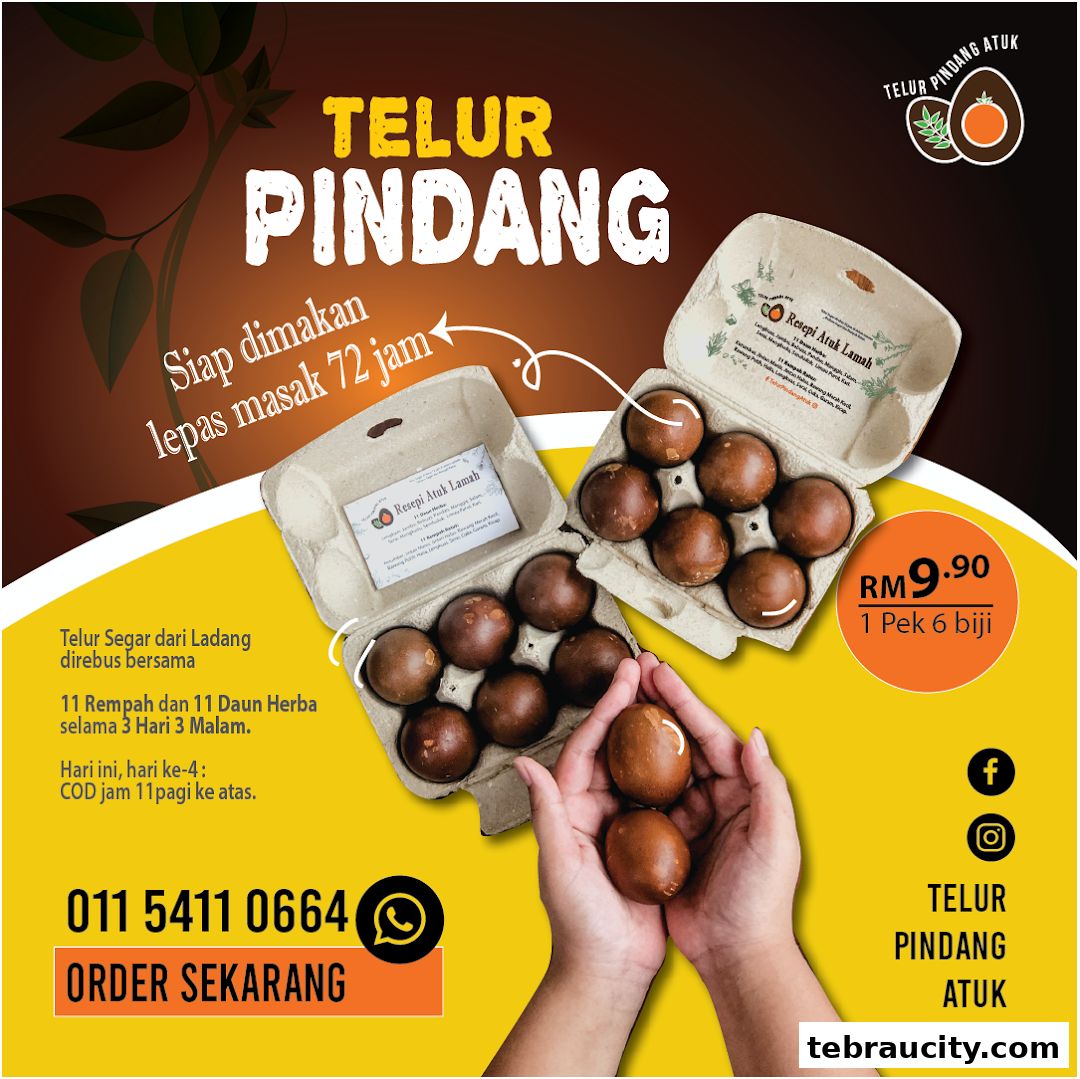 A close-up of hands holding traditional braised eggs, with packaging and price displayed.