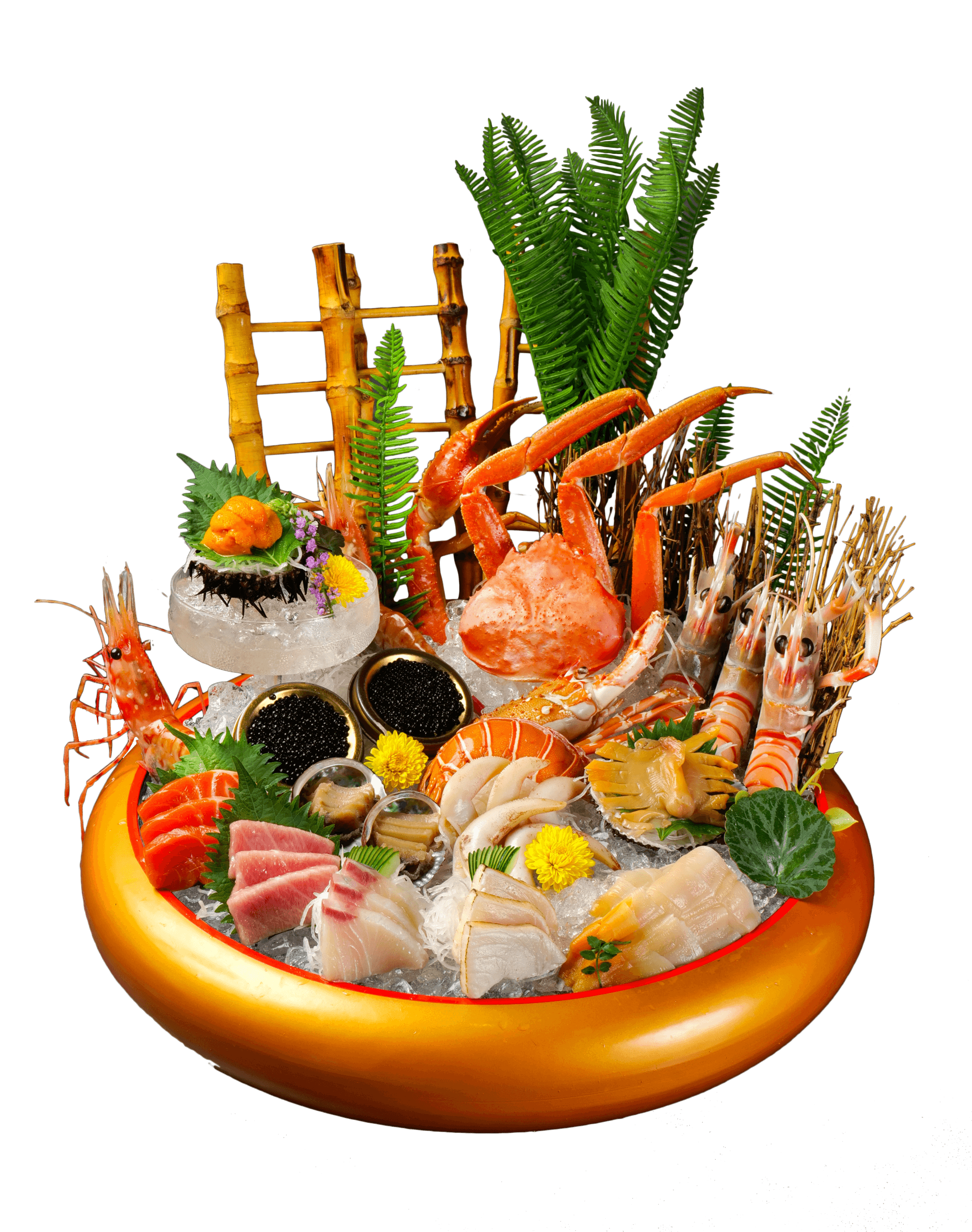 Luxurious tier platter at Hut Dining Buffet AEON Mall Tebrau City