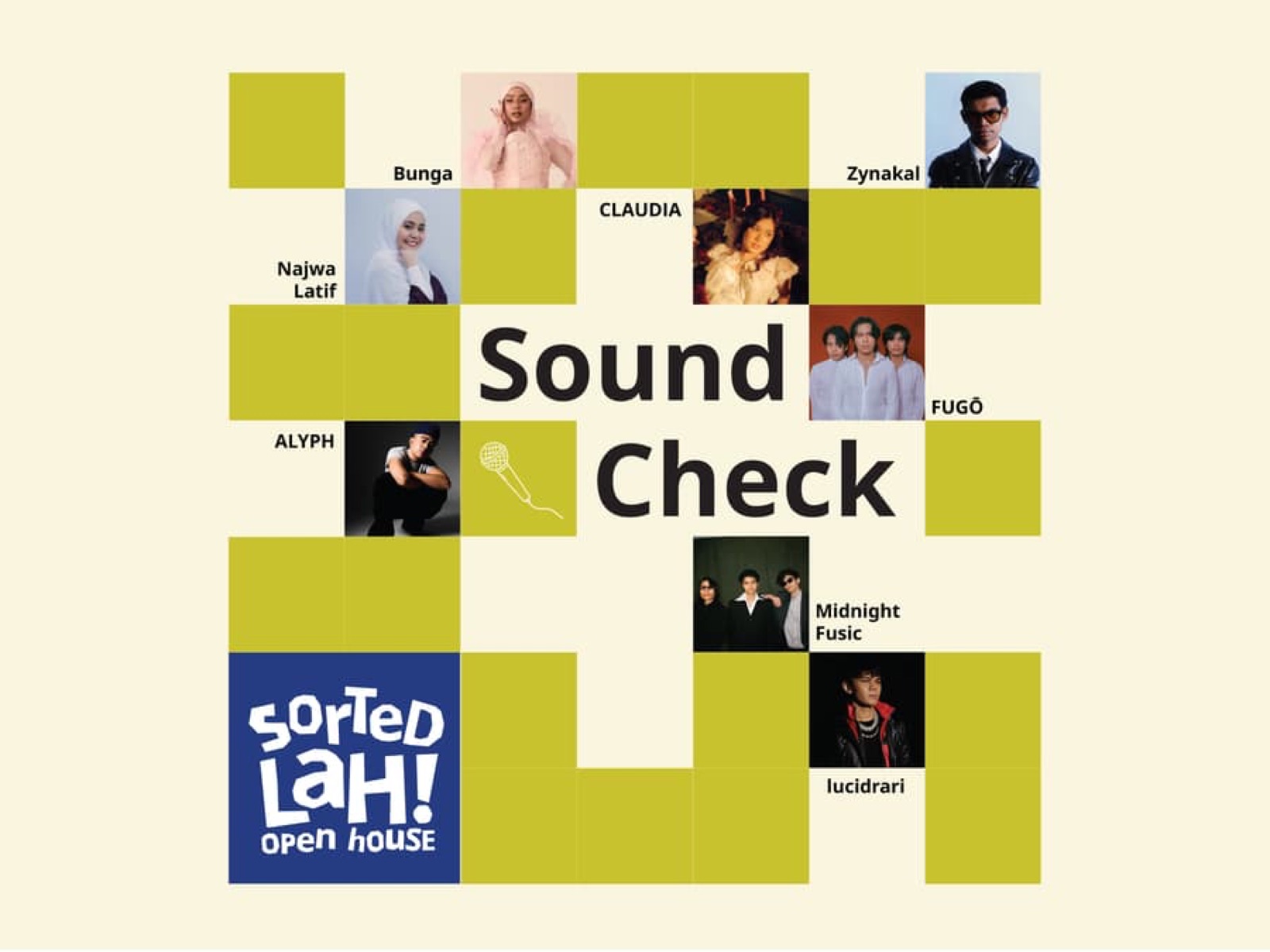 Sound Check live music tile for Sorted Lah Open House, Najwa Latif at IKEA Tebrau on 31 October 2026