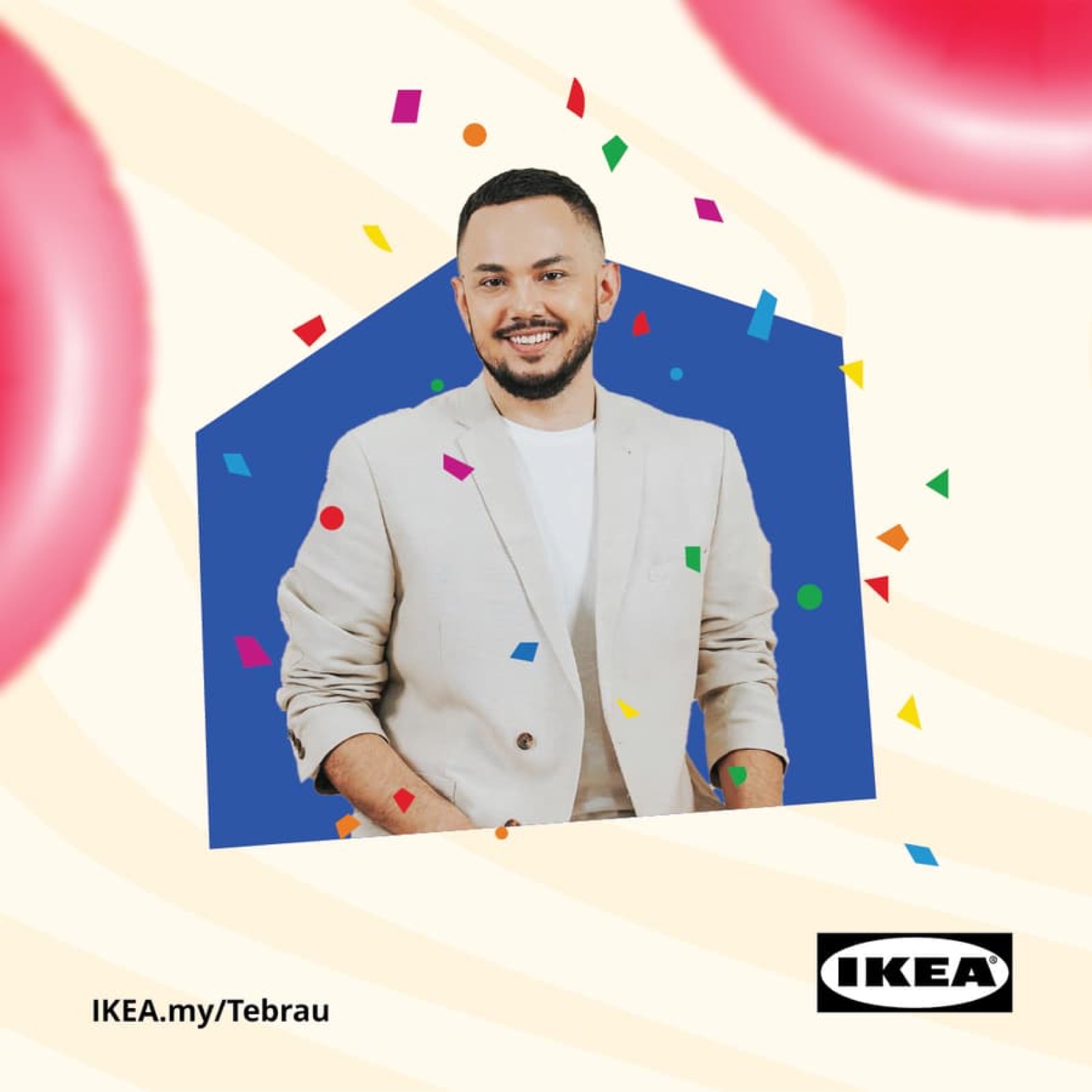 Selamat Ulang Tahun IKEA Tebrau with Imran Ajmain on 14 November 2026