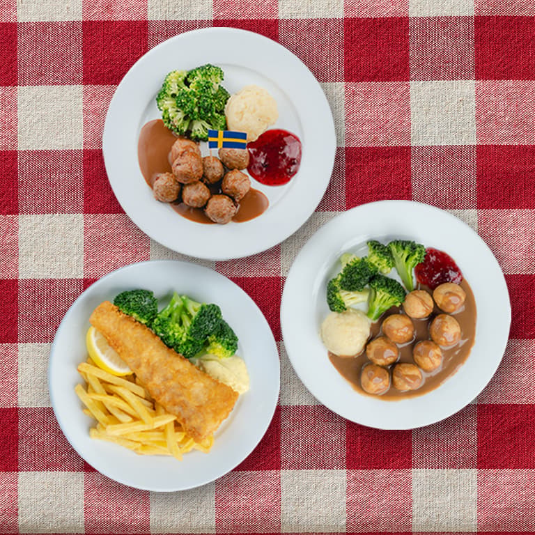 IKEA Family weekday specials for chicken ball, fish and chips, and beef meatballs at IKEA Tebrau