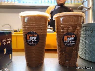 Kopi Ais Mamu Ikat Tepi Lotus Tebrau